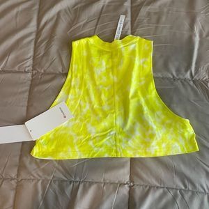 Lululemon all yours crop tank size 4